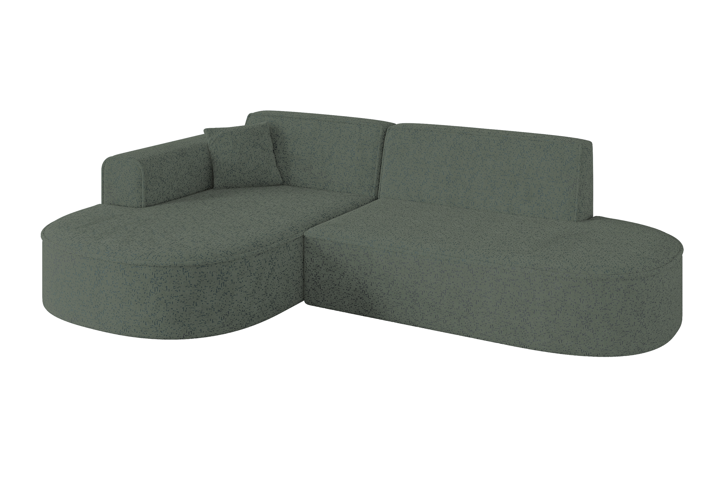 Ecksofa MARI-L1 Grün - Bosco 35
