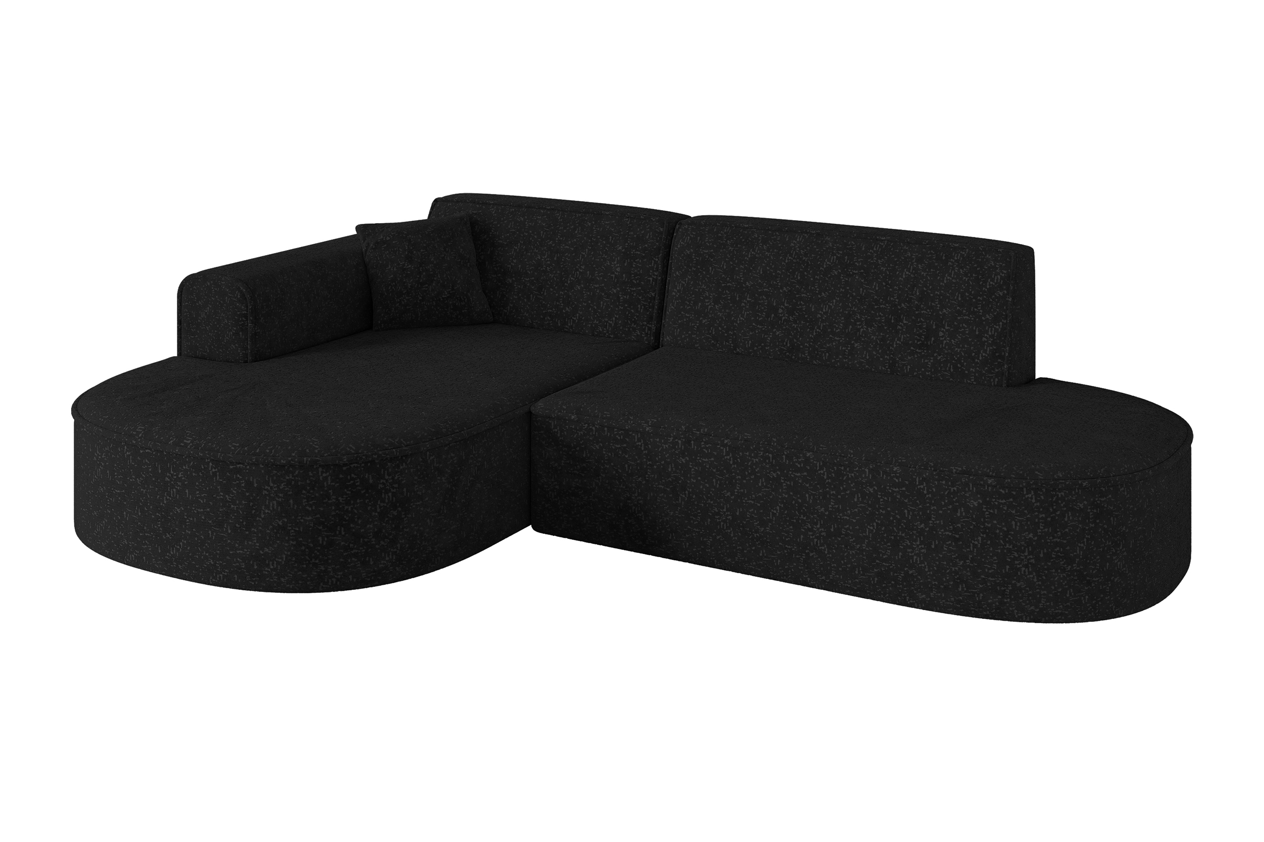 Ecksofa MARI-L1 Schwarz - Bosco 99
