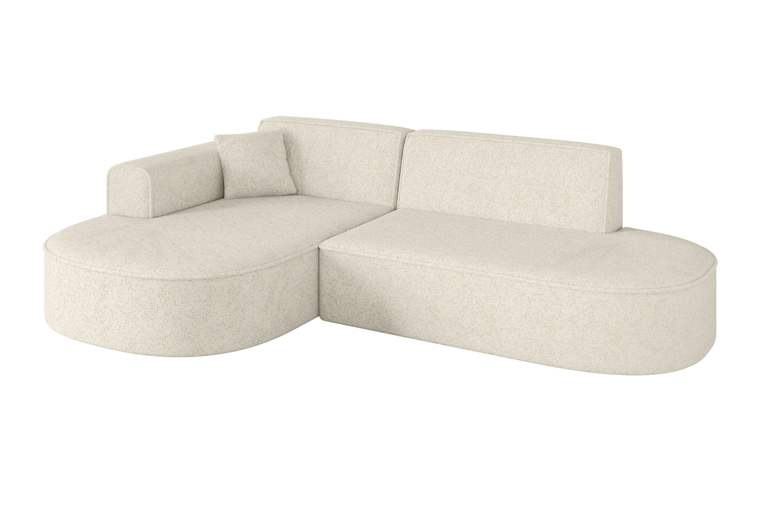 Ecksofa MARI-L1 Creme - Bosco 04